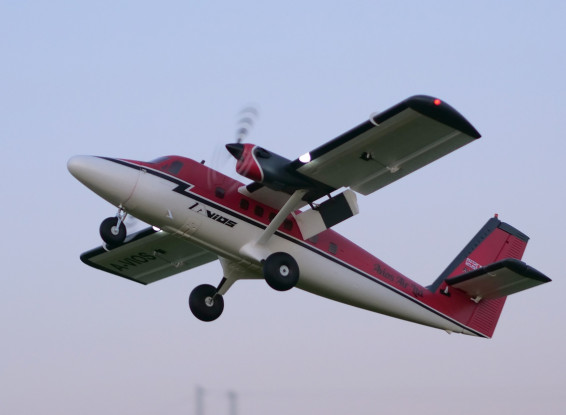 Avios Twin Otter (PNF) Scale Twin-Engine STOL Plane w/Wheels & Floats EPO 1600mm