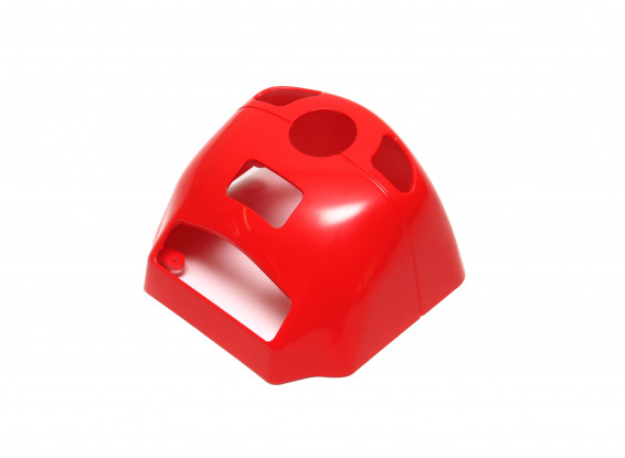 Durafly Tundra V3 "Inspire" Replacement Plastic Motor Cowl (Red/Silver)