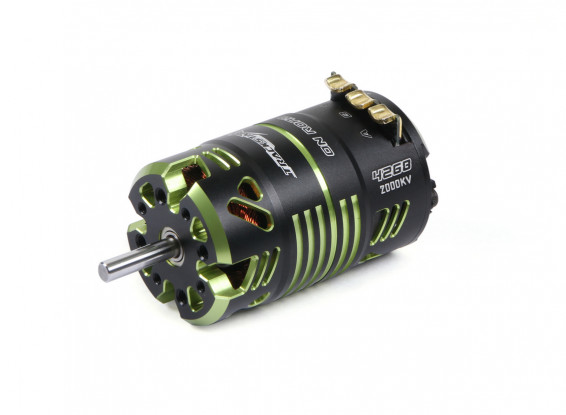 Turnigy TrackStar 4268-2000KV (4S) 1/8th Scale Sensored High-Torque Brushless Motor