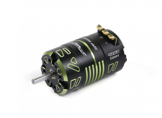 Turnigy TrackStar 4268-2200KV (2~4S) 1/8th Scale Sensored High-Torque Brushless Motor