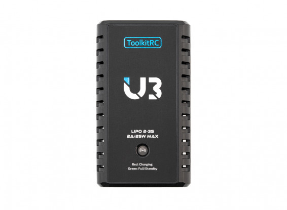 ToolkitRC U3 Compact 2~3S USB Type-C 25W 2A Balance Charger