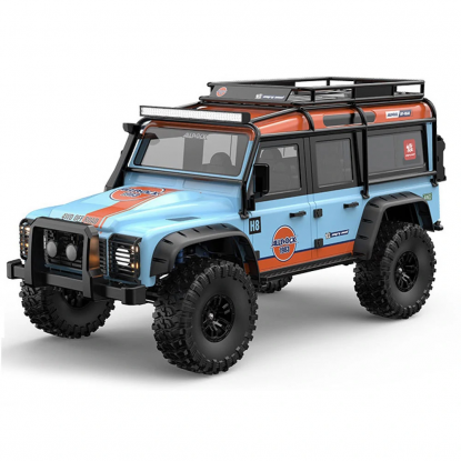 MJX (ARR) H8H V2 1/8th Scale 8ch 4x4 Hyper Go RC Crawler Truck w/2-Speed Transmission & LED Light System (Blue)
