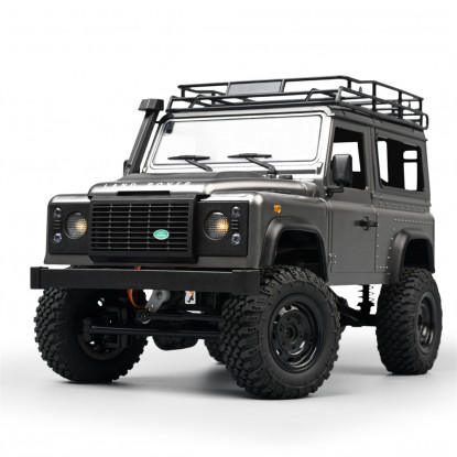 MNRC (RTR) MN99S 1/12th Scale 2.4GHz Land Rover Defender D90 4WD Off-Road Crawler w/Upgraded TX, Gears & Wheel Rims (Silver) 