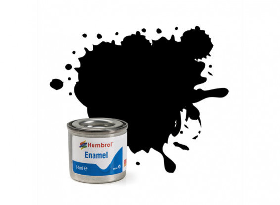 Humbrol 33 Black Matt - 14ml Enamel Paint  AA0360