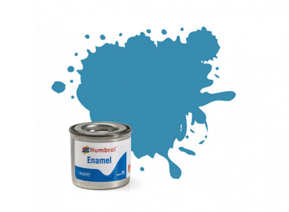 Humbrol 48 Mediterranean Blue Gloss - 14ml Enamel Paint  AA0521