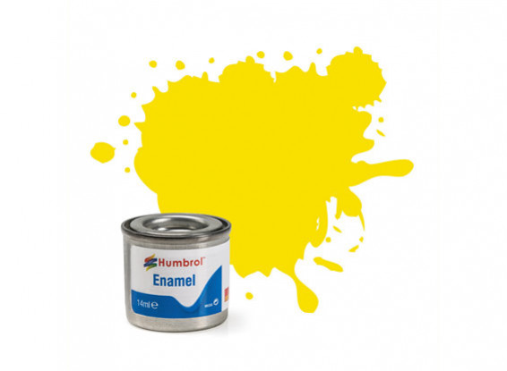 Humbrol 99 Lemon Matt - 14ml Enamel Paint AA1095