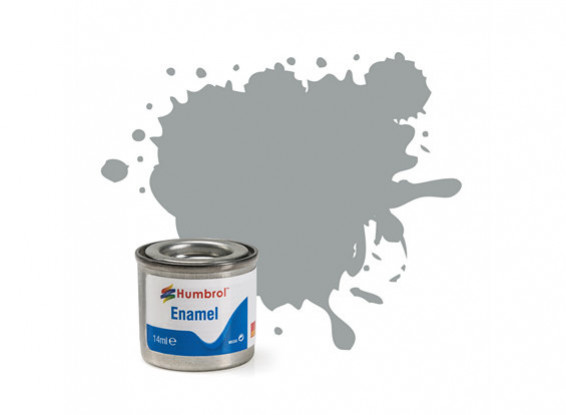 Humbrol 129 US Gull Grey Satin - 14ml Enamel Paint  AA1420