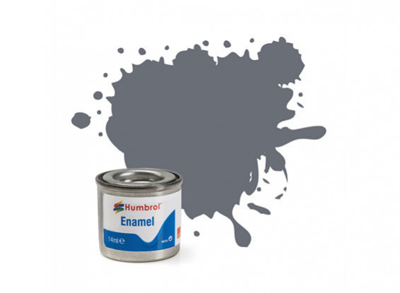 Humbrol 145 Medium Grey Matt - 14ml Enamel Paint  AA1571