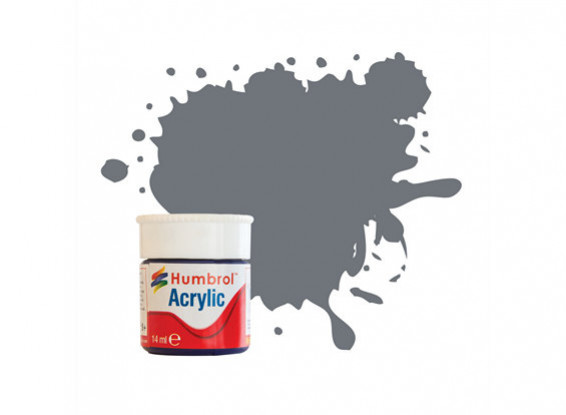 Humbrol 164 Dark Sea Grey Satin - 14ml Acrylic Paint  AB0164
