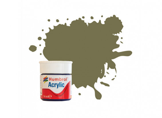Humbrol 226 Interior Green Matt - 14ml Acrylic Paint  AB0226