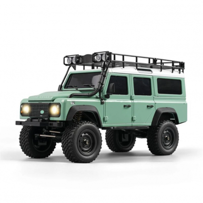 MNRC (RTR) MN111 1/18th Scale 2.4GHz Land Rover Defender D90 4WD Off-Road Crawler w/Alloy Bodyshell  (Green) 