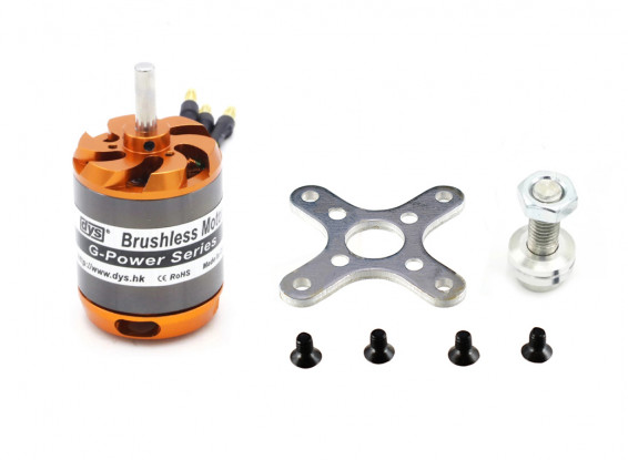 DYS D3548 900KV 5.0mm Brushless Outrunner Motor 2-5S For RC Mini Multicopters RC Airplane Fixed-wing Aircraft Helicopters