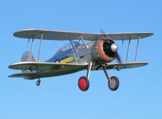 Durafly (PNF) Gloster Gladiator Mk1 Biplane Fighter EPO 1100mm (43")