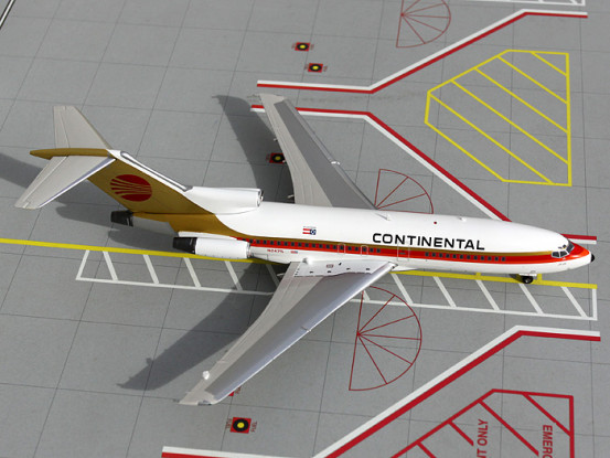 Gemini Jets Continental Micronesia Airlines Boeing 727-100 N2475 1:200 Diecast Model G2CMI212