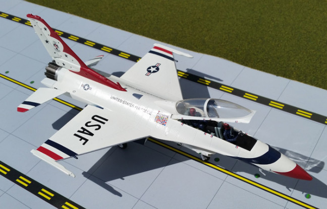 Gemini Jets Gemini ACES Loackhead F-16D Fighting Falcon USAF Thunderbirds, #4 GAUSA5006