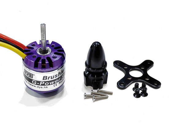 DYS H2830 3250KV 3.175mm Brushless Outrunner Motor 2-3S For RC 400 Helicopter & RC Plane Fixed-wing Aircraft