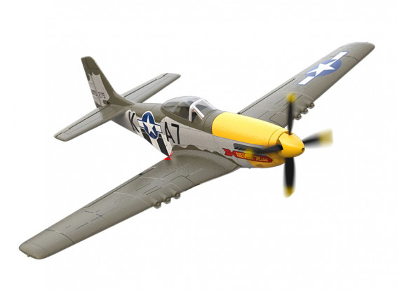 VolantexRC Mustang P51 (RTF) 4CH EPP 317mm Warbird w/6-axis gyro