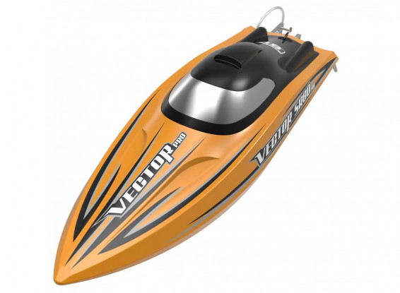 VolantexRC  Vector SR80 Pro PNP 74km/h Brushless motor with Auto Roll Back Function All Metal Hardwares 800mm 31.5" RC Boat  79804-Orange