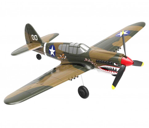 VolantexRC P40 Warhawk (RTF) 4CH EPP 400mm Warbird w/Xpilot Stabilization System for Beginner (15.7") 76113