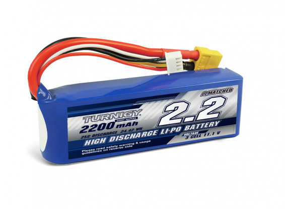 Turnigy-2200mAh-3S-25C-LiPo-Pack-T2200-3S-25