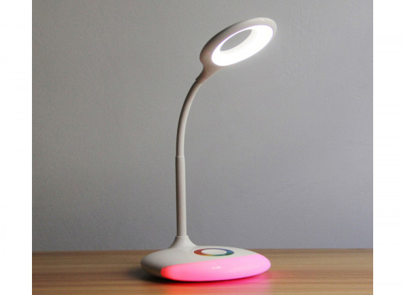 LED Table Reading Lamp Rechargeable With Adjustable Color & Brightness
