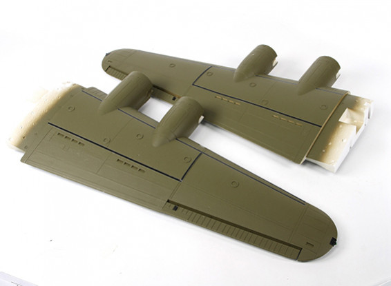 Hobbyking 1875mm B-17 F/G Flying Fortress (V2)(Olive)- Replacement Main Wing 1875mm(72.25in)