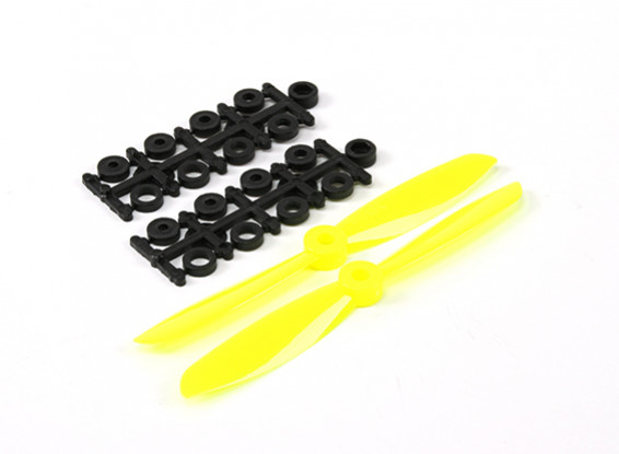 5045 Electric Propellers (CW and CCW) Yellow 1 pair/bag