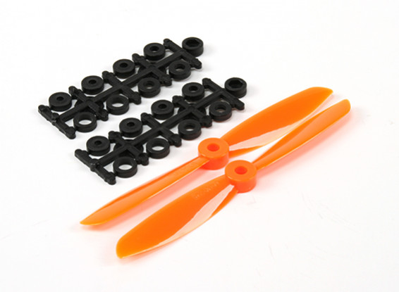 5045 Electric Propellers (CW and CCW) Orange 1 pair/bag