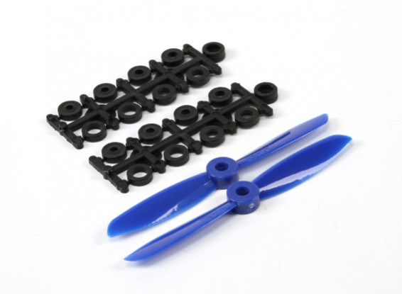 4045 Electric Propellers (CW and CCW) Blue 1 pair/bag