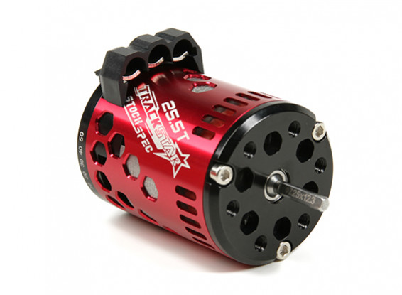 Trackstar 1/10th Brushless Sensored Motor V2 25.5T for F1 