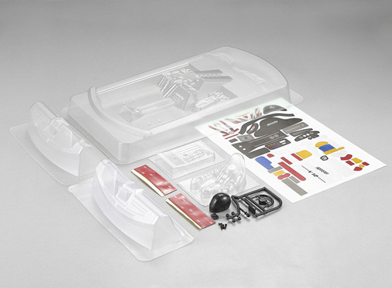 MatrixLine Polycarbonate Rear-engine Cockpit Kit for 1/10 Touring Cars