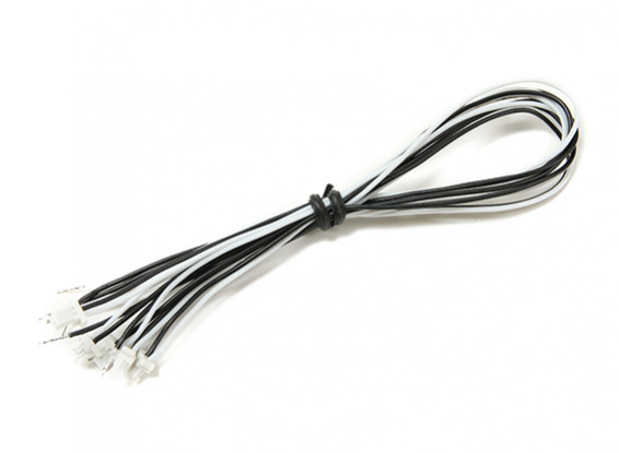 JST-SH 2Pin Female Plug with 200mm Wire Pigtail (5pcs)