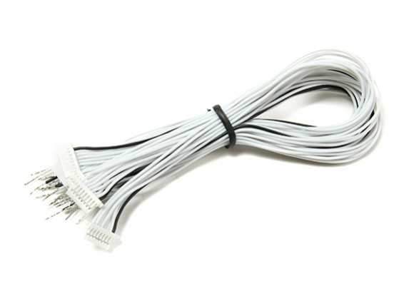 JST-SH 8Pin Female Plug with 200mm Wire Pigtail (5pcs)