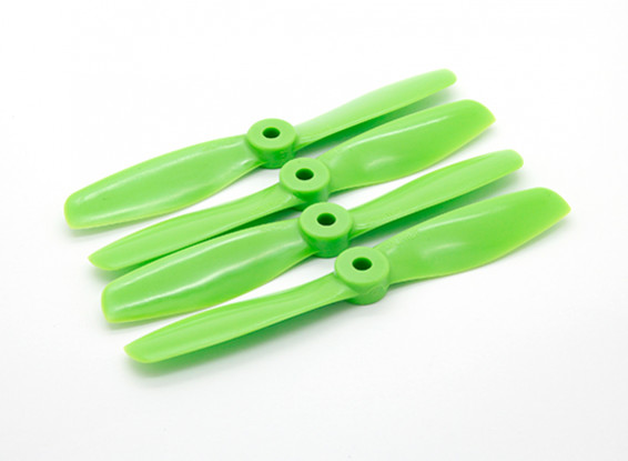 Dalprops "Indestructible" Bull Nose 5045 Propellers CW/CCW Set Green (2 pairs)