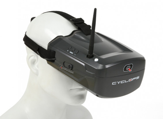 Quanum Cyclops FPV Goggle w/ Integrated Monitor and Receiver