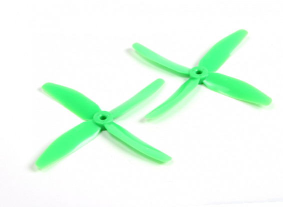 DYS 5040 x 4 Blade Electric Propellers (CW and CCW) (Pair) Green