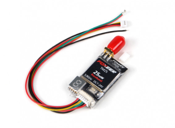 Foxeer TM25 5.8G 40CH 25mW Race Band SMA Video Transmitter