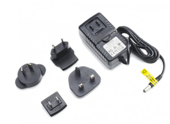 Power Supply 12V 3A with Interchangeable Plug Adapters (US. EU, UK, AU)