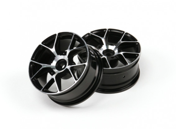 1/10 Aluminum Drift 5Y-Spoke Wheel (Black)