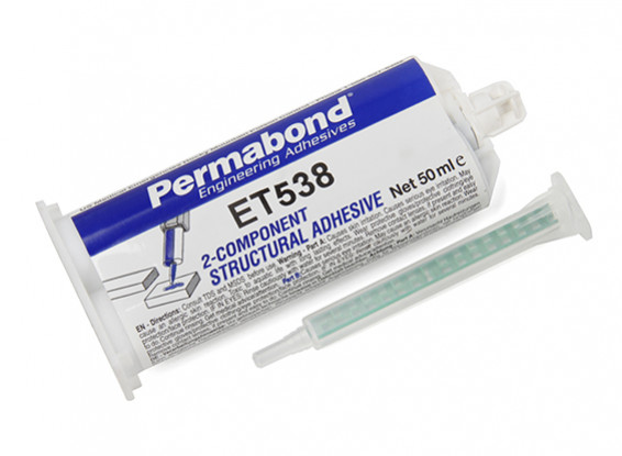 Permabond® ET538 Two-Part Epoxy Adhesive 50ml Twin Tube