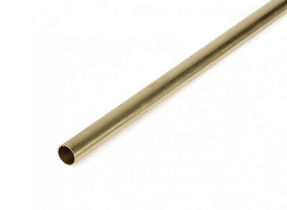 K&S Precision Metals Brass Round Stock Tube 11/32" OD x 0.014 x 36" (Qty 1)