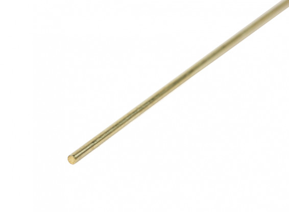 K&S Solid Rod 1/32" D X 12" L Brass Carded 1 Rod 