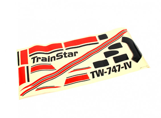 Trainstar Tough Trainer 1400mm - Decals (Red Only)