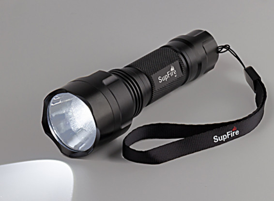 SupFire M7 Ultra-High Power Cree LED Tactical Flashlight (AAA / 18650)