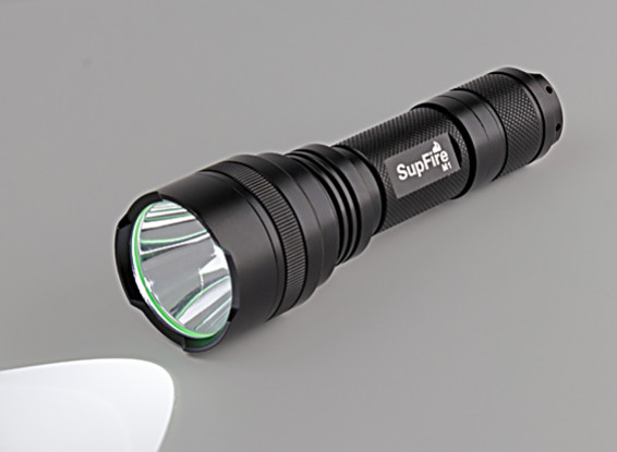 SupFire M1-XPE High Power Tactical CREE LED Flashlight (AAA / 18650)