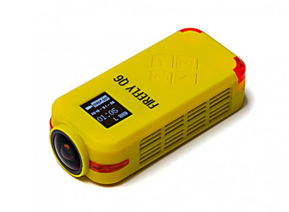 Hawkeye Firefly Q6 4K FPV Sport DV Action Camera (Yellow)