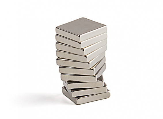 N35 Neodymium Magnet 10 x 10 x 2mm (10pcs)
