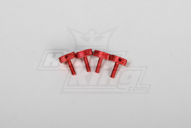 Canopy Thumb Screw (red) (4pcs) for all 30-90 canopy