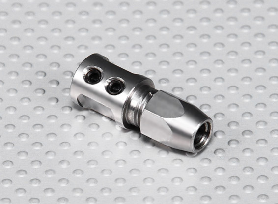 Steel Shaft Adapter - 5mm Motor Shaft to 5mm Flexi Shaft
