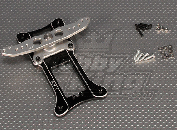 CNC Rudder 1 Tray 4.0 inch (#4-40) Black